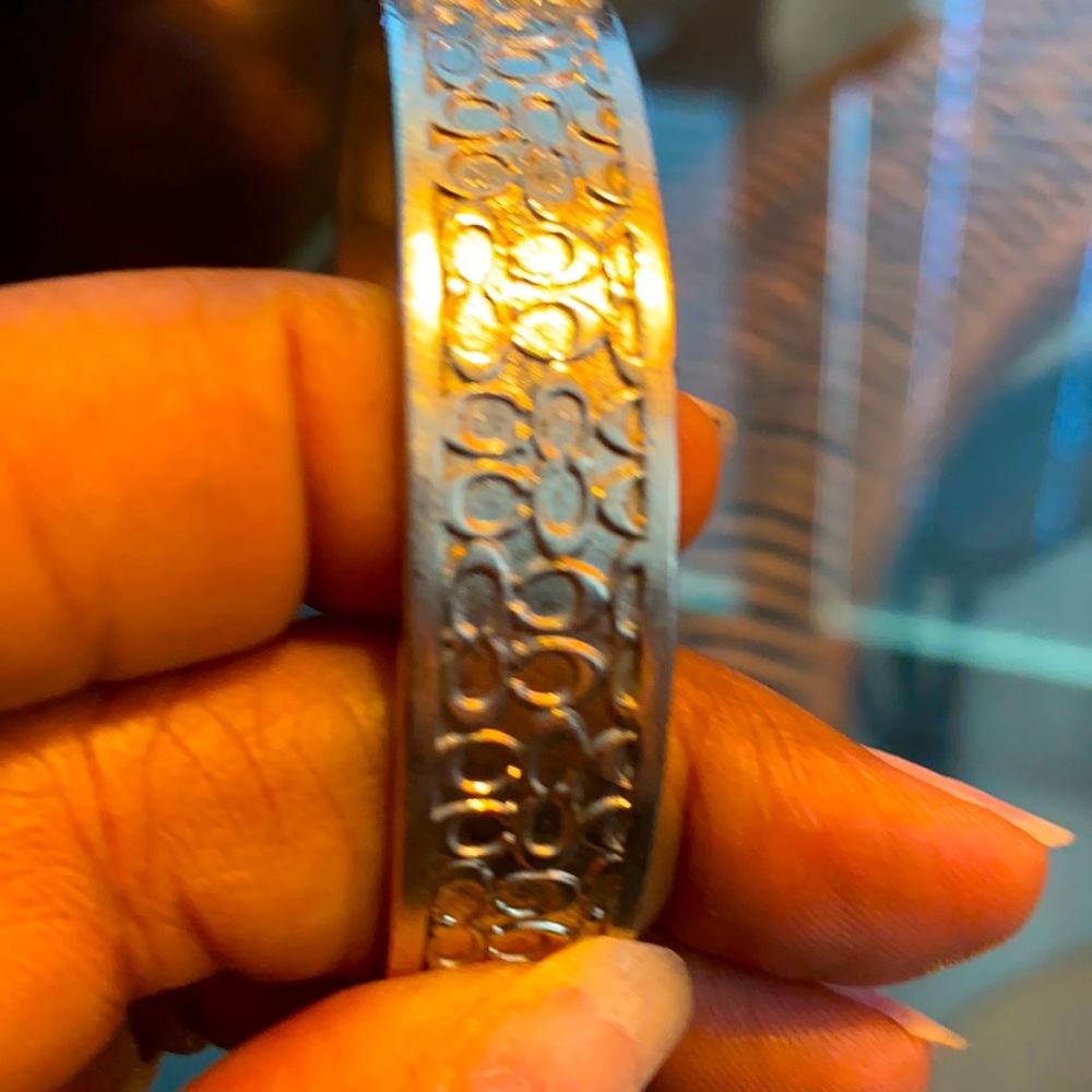 Sterling silver woman’s Coach Bracelet